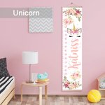 Personalisierte Leinwand Kinder Wachstum Höhe Diagramm mit Namen Multi-Stil Schlafzimmer Dekor Weihnachten Geburtstag Geschenk für Baby Kinder