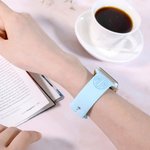 Pulsera de silicona con monograma y nombre para Apple Watch | Callie