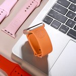 Pulsera de silicona con monograma y nombre para Apple Watch | Callie