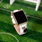 Bracelet de montre sport en cuir avec nom gravé pour Apple Watch | Callie