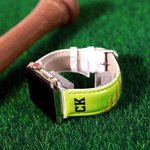 Bracelet de montre sport en cuir avec nom gravé pour Apple Watch | Callie