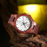 Houten horloge met fotoprint voor hem | Callie