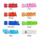 Custom USB Memory Sticks Flash Drives 3D Printing Name 16GB/32GB/64GB