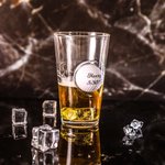 Engraved Name or Photo Golf Ball Pint Beer Glass