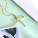 Collier Personnalisé Chiffre ou Initiale en Batte de Baseball Croisé Cadeau d'Anniversaire pour Amoureux de Bseball | Callie