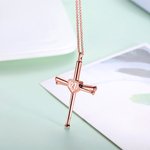 Collier Personnalisé Chiffre ou Initiale en Batte de Baseball Croisé Cadeau d'Anniversaire pour Amoureux de Bseball | Callie