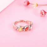 Bague en Argent Personnalisée avec Gravure et 2-4 Pierres de Naissance Cadeau Fête des Mères pour Femme