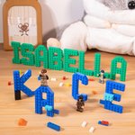 Puzzelbordje met kindernaam 3D Geprint