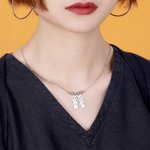 Collana con charms a forma di bambino e nome - Callie