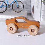 Nome auto giocattolo in legno per bambini - Callie