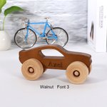 Nome auto giocattolo in legno per bambini - Callie