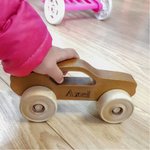 Nome auto giocattolo in legno per bambini - Callie