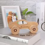 Nome auto giocattolo in legno per bambini - Callie