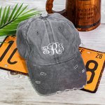 Chapeau de Voyage Casquette de Baseball avec Prénom Brodé | Callie