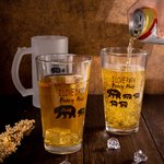 Verre à Bière Personnalisée avec 1-9 Prénoms et Bébés Ours Cadeau Anniversaire Fête des Pères pour Papa Grand-père