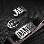 Personalised Old School Hip Hop Name Belt Buckle Father's Day Birthday Gift for Dad Grandfather Husband