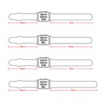 Accesorio personalizado Herradura Pulsera reloj Charms