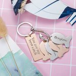 Llavero Gancho Personalizado con Nombre Pez