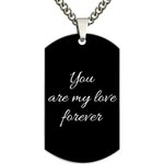 Collier Plaque Gravée pour Homme Personnalisée avec Photo et Message Collier de Souvenir en Acier Titane Cadeau Anniversaire Fête des Pères pour Homme