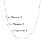 Initials Name Necklace | Callie