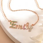 Colorful Gemstone Name Jewelry Series - Ring/Bracelet/Necklace