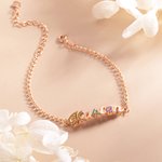 Colorful Gemstone Name Jewelry Series - Ring/Bracelet/Necklace