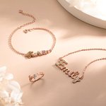 Colorful Gemstone Name Jewelry Series - Ring/Bracelet/Necklace
