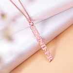 Vertical Name Necklace | Callie
