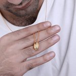 Collier Personnalisé avec Chiffre et Nom Collier Gravé de Football Américain Cadeau d'Anniversaire pour Amoureux de Football