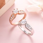 Personalisierte Multicolor eingraviert Edelstein Versprechen Sterling Silber Ring mit Text Geburtstag Engagement Geschenk für Frauen