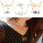 Käsiala Signature kaulakoru