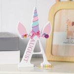 Personalised Fantasy Unicorn Style Wooden Letter with Name Bedroom Decor Gift for Kids