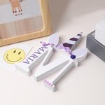 Personalised Fantasy Unicorn Style Wooden Letter with Name Bedroom Decor Gift for Kids