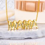 Mama Necklace with 1 to12 Kids Name | Callie