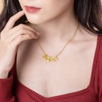 Mama Necklace with 1 to12 Kids Name | Callie