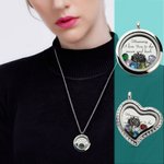 Collier Fête des Mères Arbre de Vie et Pierres Flottantes Personnalisées Cadeau pour Maman et Grand-Mère
