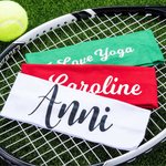 Name and Monogram Headband