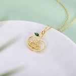 Custom Name Apple Necklace