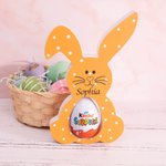 Decorazione portauovo per coniglietto pasquale per bambini con nome