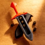 3D Geprint Zwaard DND Dobbeldoos