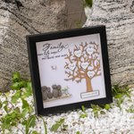 Cadre Photo Arbre Généalogique d'Art de Galets Personnalisé