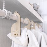 benutzerdefinierte Babyschrankstrennwand-Sets aus Holz von 7