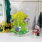 Decorazioni personalizzate per l'albero di Natale con ciondoli fotografici