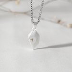 Pendentif Coeur avec Initiale Personnalisée Collier 2 Pièces Magnétiques Cadeau Anniversaire pour Couple