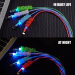 3D Print Name LED Flowing Magnetic USB Cable