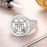 Benutzerdefinierte Schule Klasse Ring Graduierung Abzeichen Ring