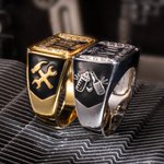 Bague de Retournement Personnalisée avec Gravure Nom des Enfants et Pierre de Naissance Cadeau d'Anniversaire Fête des Pères pour Homme