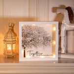 Gepersonaliseerd stamboomframe met LED-licht Moederdag Kerstverjaardagscadeau voor mama oma