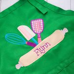 Personalized Kids Cooking Apron