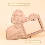 Personalized Look at This Photograph Wood Picture Frame Funny Gifts